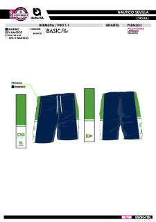 Bermuda PRO 1.1 - Casual -... 2