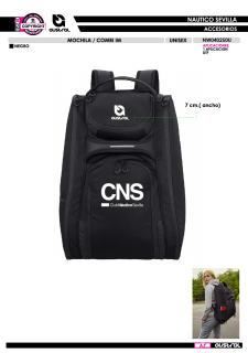 Mochila Combi IM - Negro 2