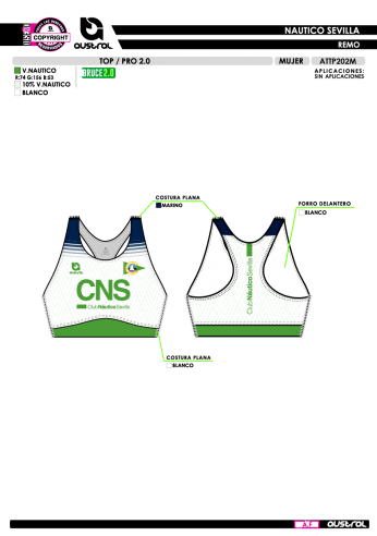 Top PRO 2.0 - Blanco