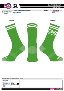 Calcetines Baloncesto - Verde 2