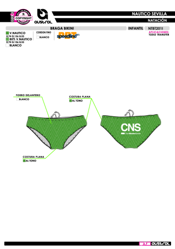 Braga Bikini - Verde Braga Bikini - Verde