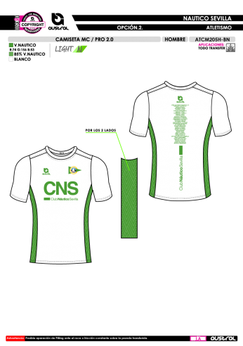 Camiseta MC PRO 2.0 - Blanco Camiseta MC PRO 2.0 - Blanco