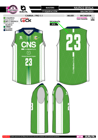 Camisa PRO 1.1 - Masters - Verde