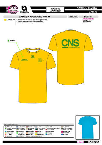 Camiseta Algodón PRO IM - Campus -...