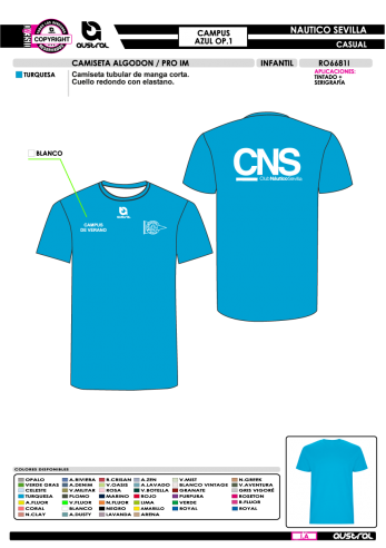Camiseta Algodón PRO IM - Campus -...