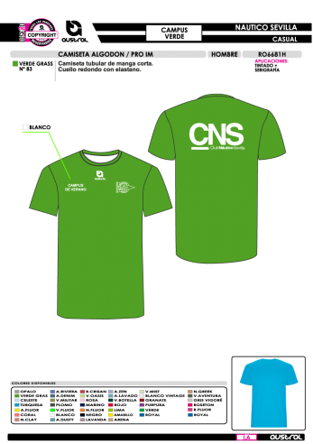 Camiseta Algodón PRO IM - Campus - Verde