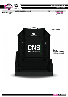 Mochila PRO 3.0 CG - Negro 2