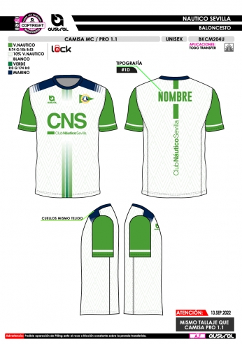 Camisa MC PRO 1.1 - Blanco