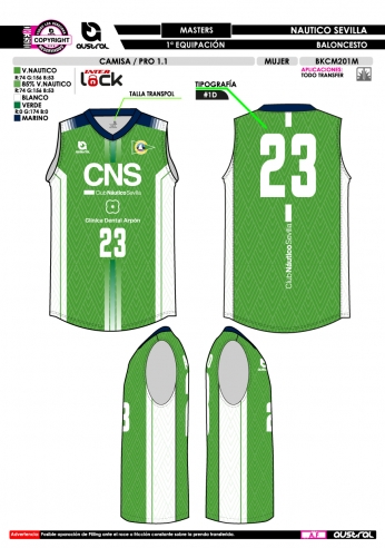 Camisa PRO 1.1 - Masters - Verde