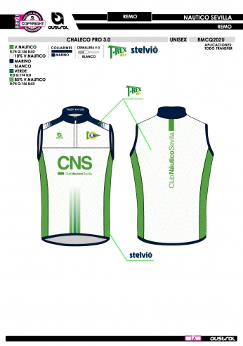 Chaleco PRO 3.0 - Remo - Blanco