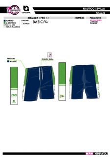 Bermuda PRO 1.1 - Casual -... 2
