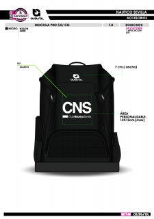 Mochila PRO 3.0 CG - Negro 2