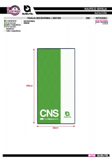 Toalla Microfibra 50x100 -... 2