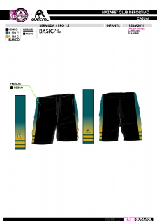 Bermuda PRO 1.1 - Negro 2