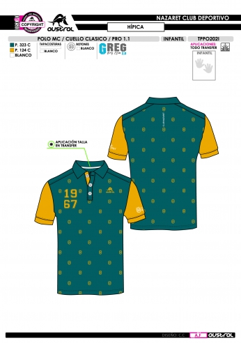 Polo MC PRO 1.1 Cuello Clásico - Verde