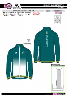 Chaq. Chándal PRO 2.3 - Verde 2