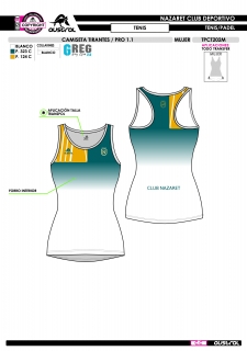 Camisa Tirantes PRO 1.1 -... 2