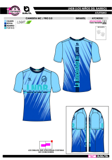Camiseta MC PRO 2.0 - Azul 2