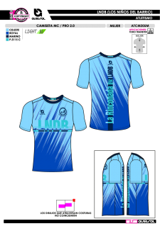 Camiseta MC PRO 2.0 - Azul 2