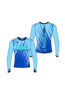 CAMISETA ML PRO 1.1 - Azul