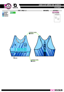 Top PRO 1.1 - Azul 2