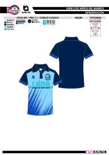 Polo MC PRO 1.1 - Azul 2