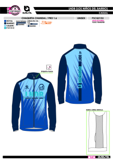 Chaq. Chándal PRO 1.6 - Azul 2