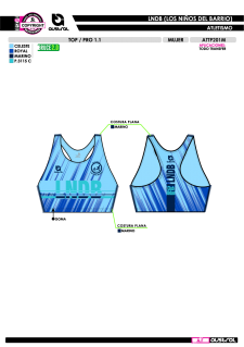 Top PRO 1.1 - Azul 2