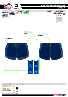 Short PRO 1.1 - Marino 2