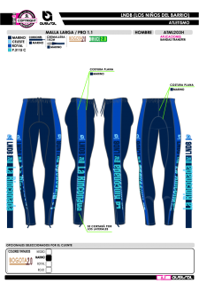 Malla Larga PRO 1.1 - Marino 2