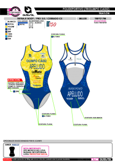 Tritraje Body 3.0 cerrado... 2