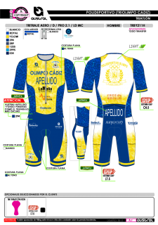 Tritraje AERO D PRO 2.1 LD... 2