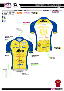 Maillot MC PRO 3.1 - Amarillo 2