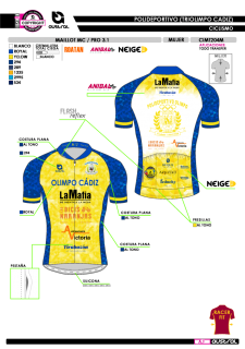 Maillot MC PRO 3.1 - Amarillo 2