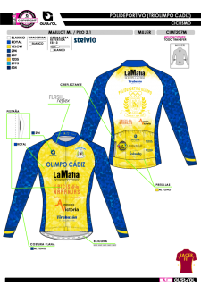 Maillot ML PRO 3.1 - Amarillo 2