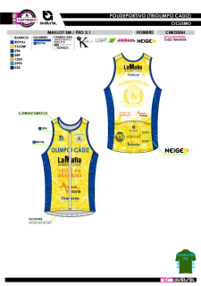 Maillot SM PRO 3.1 - Amarillo 2