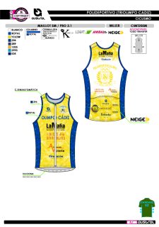 Maillot SM PRO 3.1 - Amarillo 2
