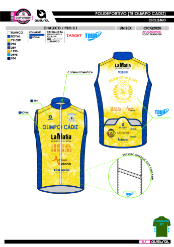 Chaleco PRO 3.1 - Amarillo