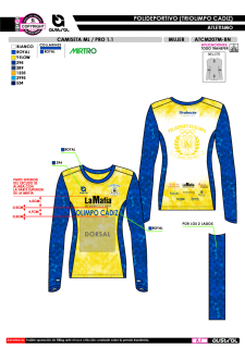 Camiseta ML PRO 1.1 - Amarillo 2