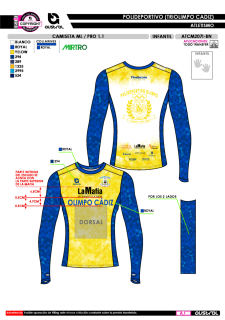 Camiseta ML PRO 1.1 - Amarillo 2