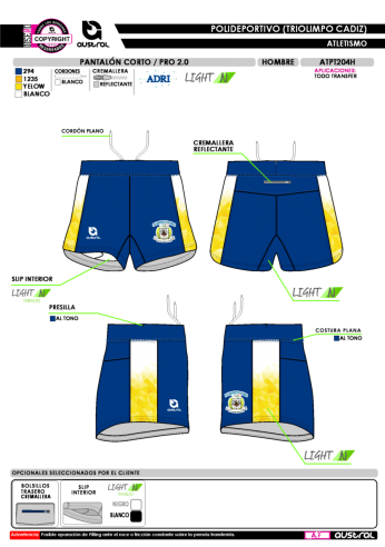 Pantalón Corto PRO 2.0 - Royal