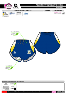 Pantlón Split PRO 3.0 - Royal 2