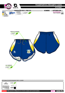 Pantalón Split PRO 2.0 - Royal 2