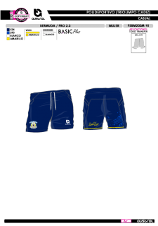 Bermuda PRO 2.3 - Marino 2