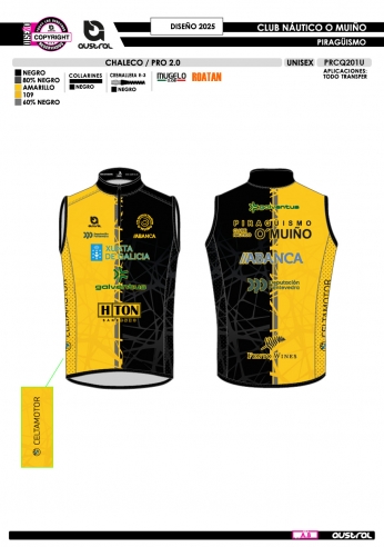 Chaleco PRO 2.0 - Amarillo