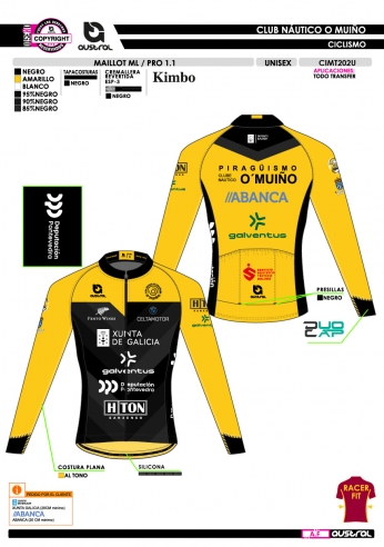 Maillot ML PRO 1.1 - Amarillo Maillot ML PRO 1.1 - Amarillo