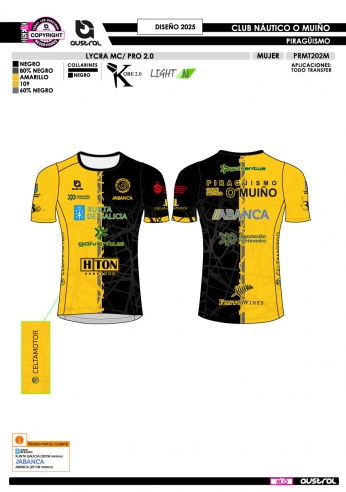 Lycra MC PRO 2.0 - 2025 - Amarillo Lycra MC PRO 2.0 - 2025 - Amarillo