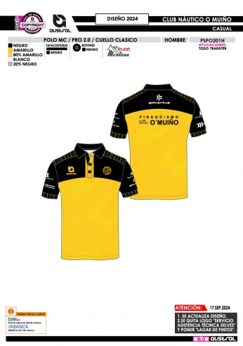 Polo MC PRO 2.0 Cuello Clásico -...