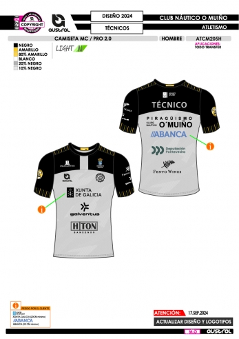 Camiseta MC PRO 2.0 - Gris - Técnicos