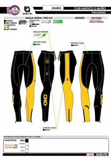 Malla Larga PRO 2.0 - Negro 2